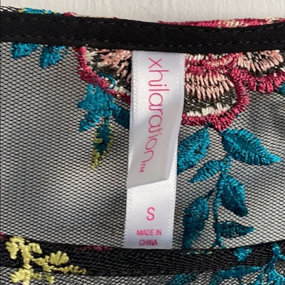 Target Brand Boho Embroidered Sheer Dress - Size Small - Picture 4 of 7